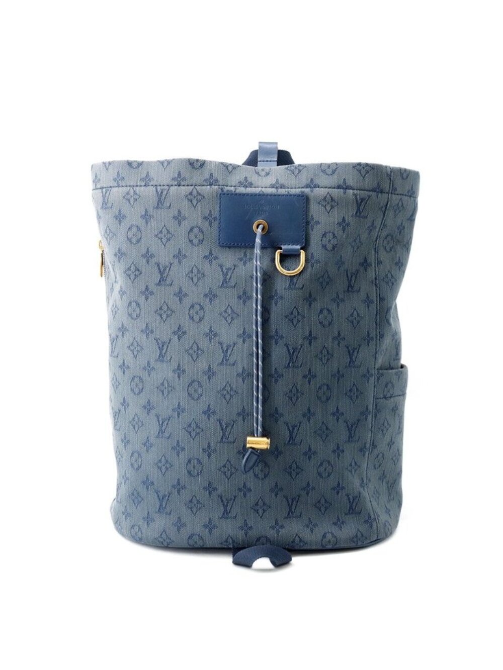 Louis Vuitton Backpack Monogram Denim Chalk